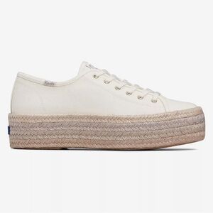 Keds - Triple Up Canvas Ombre Jute Foxing Lace Up